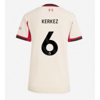 Liverpool Milos Kerkez #6 Vonkajší Ženy futbalový dres 2025-26 Krátky Rukáv